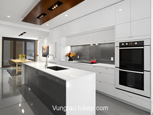 modern kitchen 21 Mẫu tủ bếp có thiết kế Hiện Đại ở Vũng Tàu – BVTHD001